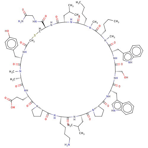 Chemical structure of BindingDB Monomer ID 304268