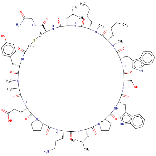 Chemical structure of BindingDB Monomer ID 304269