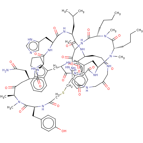Chemical structure of BindingDB Monomer ID 304278