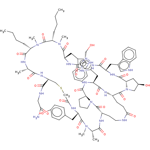 Chemical structure of BindingDB Monomer ID 304279