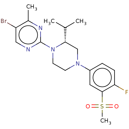 Chemical structure of BindingDB Monomer ID 304345