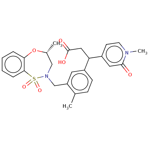 Chemical structure of BindingDB Monomer ID 304784