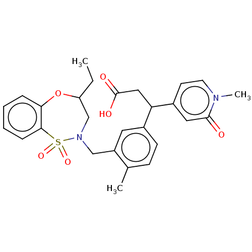 Chemical structure of BindingDB Monomer ID 304787