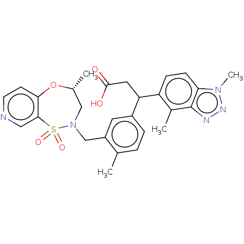 Chemical structure of BindingDB Monomer ID 304829