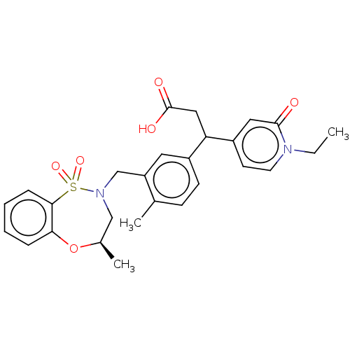 Chemical structure of BindingDB Monomer ID 304833