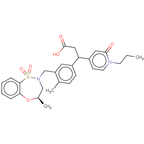 Chemical structure of BindingDB Monomer ID 304834