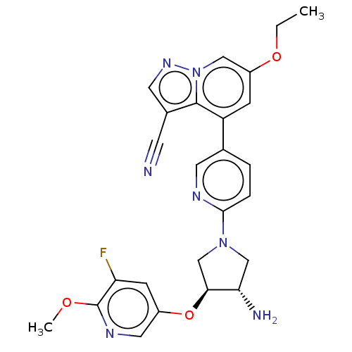 Chemical structure of BindingDB Monomer ID 305029