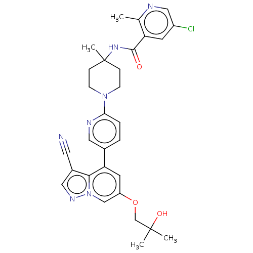 Chemical structure of BindingDB Monomer ID 305071