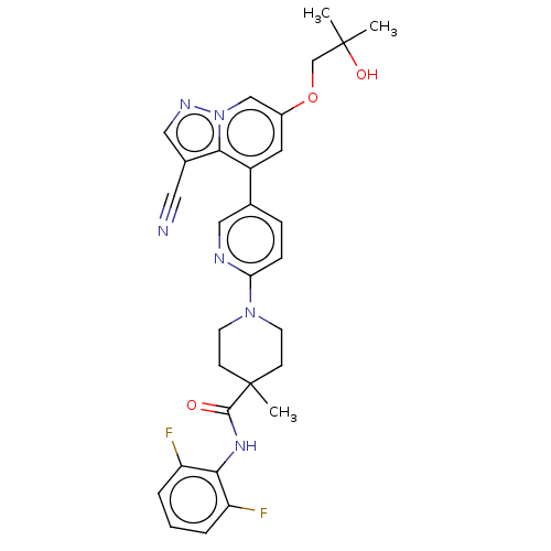 Chemical structure of BindingDB Monomer ID 305283