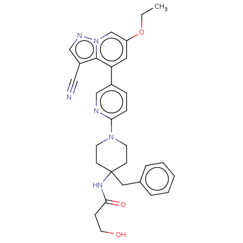 Chemical structure of BindingDB Monomer ID 305318