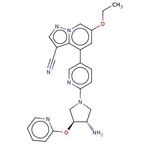 Chemical structure of BindingDB Monomer ID 305346