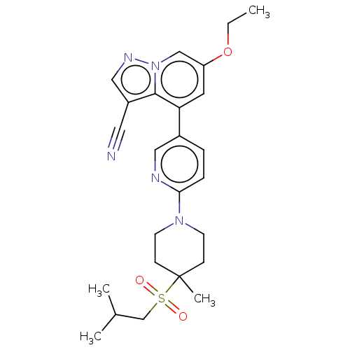 Chemical structure of BindingDB Monomer ID 305355