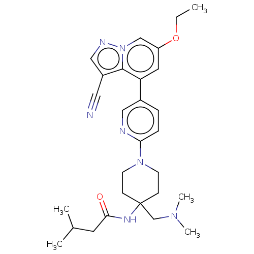 Chemical structure of BindingDB Monomer ID 305368