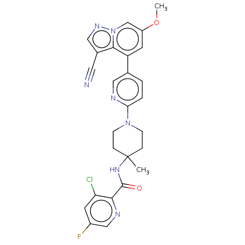 Chemical structure of BindingDB Monomer ID 305417