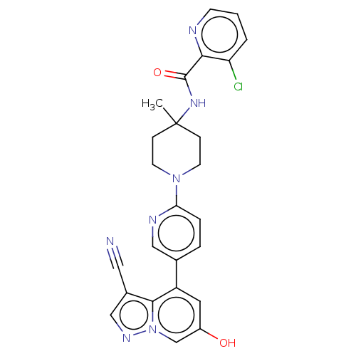 Chemical structure of BindingDB Monomer ID 305470