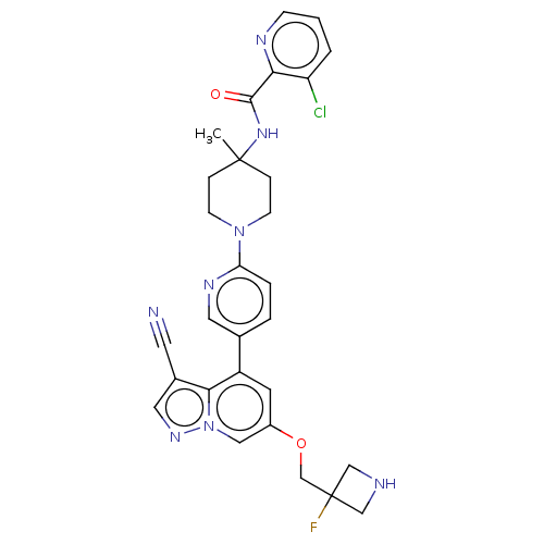 Chemical structure of BindingDB Monomer ID 305662