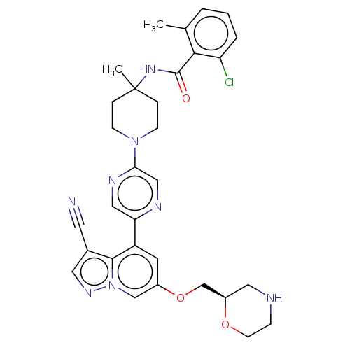 Chemical structure of BindingDB Monomer ID 305670