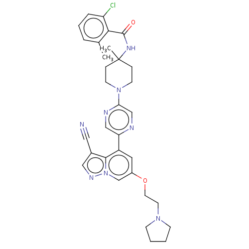 Chemical structure of BindingDB Monomer ID 305675