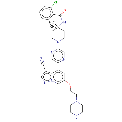 Chemical structure of BindingDB Monomer ID 305680
