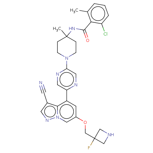 Chemical structure of BindingDB Monomer ID 305683