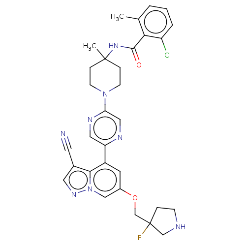 Chemical structure of BindingDB Monomer ID 305687