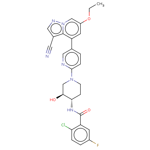 Chemical structure of BindingDB Monomer ID 305704