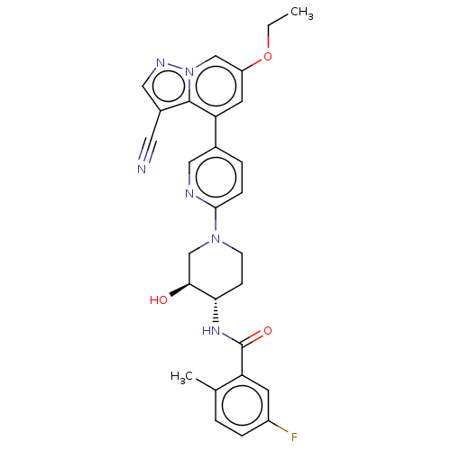 Chemical structure of BindingDB Monomer ID 305707
