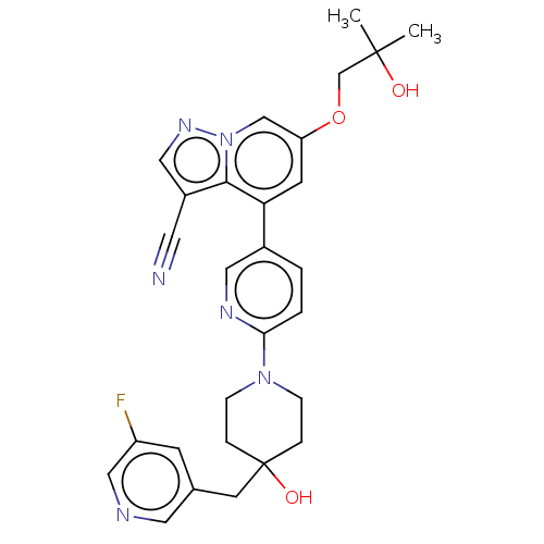 Chemical structure of BindingDB Monomer ID 305736