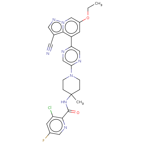 Chemical structure of BindingDB Monomer ID 305757