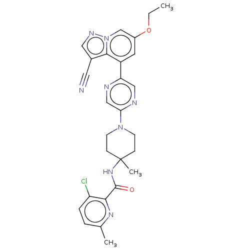 Chemical structure of BindingDB Monomer ID 305759