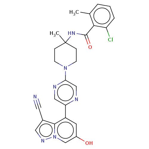 Chemical structure of BindingDB Monomer ID 305765