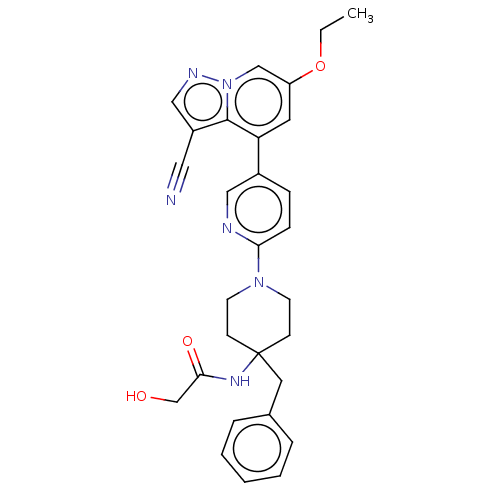 Chemical structure of BindingDB Monomer ID 305789