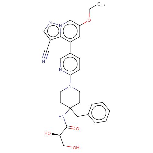 Chemical structure of BindingDB Monomer ID 305795