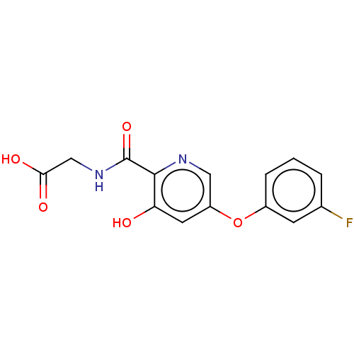 Chemical structure of BindingDB Monomer ID 306800
