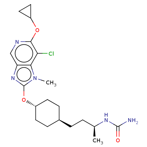 Chemical structure of BindingDB Monomer ID 307448