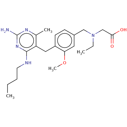 Chemical structure of BindingDB Monomer ID 307521