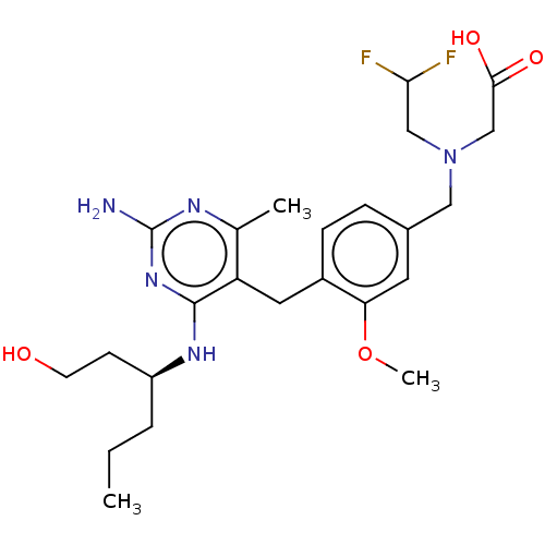 Chemical structure of BindingDB Monomer ID 307522
