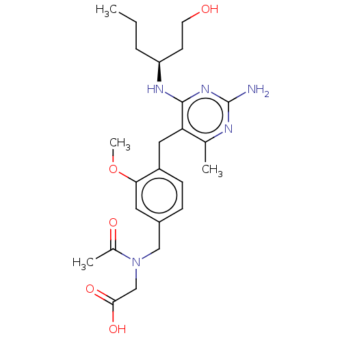 Chemical structure of BindingDB Monomer ID 307526