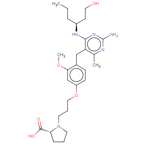 Chemical structure of BindingDB Monomer ID 307527