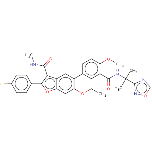 Chemical structure of BindingDB Monomer ID 307542