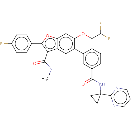 Chemical structure of BindingDB Monomer ID 307553