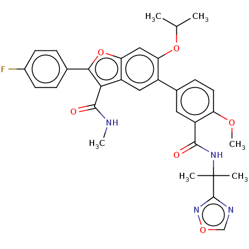 Chemical structure of BindingDB Monomer ID 307556