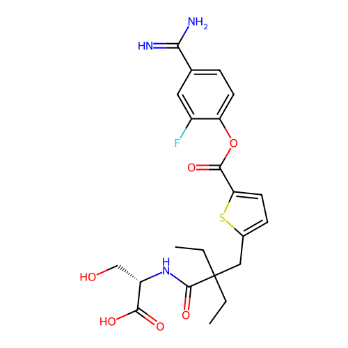 Chemical structure of BindingDB Monomer ID 308247