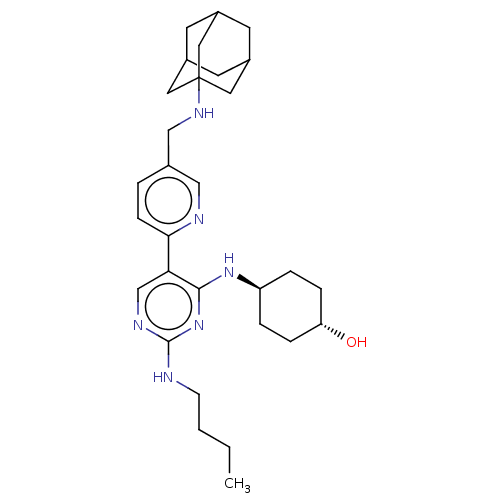 Chemical structure of BindingDB Monomer ID 308350