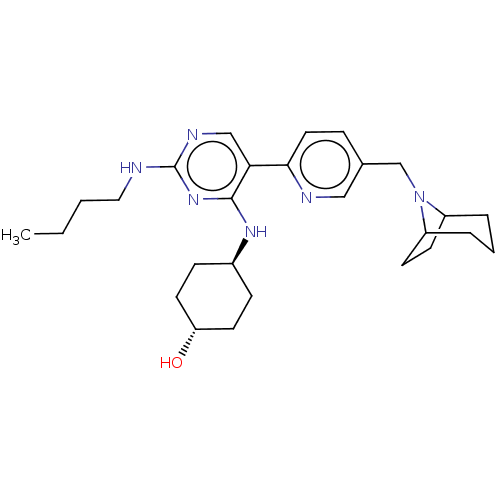 Chemical structure of BindingDB Monomer ID 308354