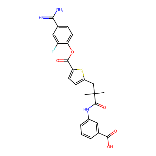 Chemical structure of BindingDB Monomer ID 308496