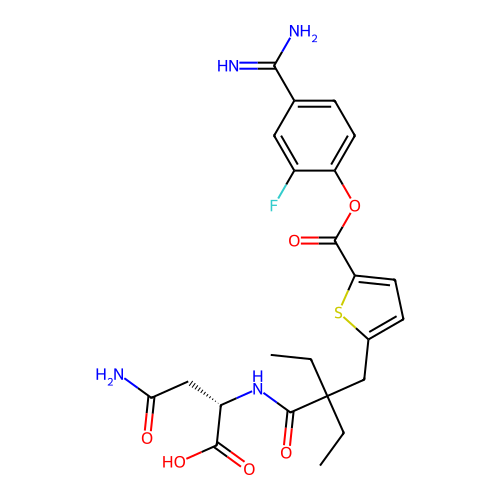 Chemical structure of BindingDB Monomer ID 308508