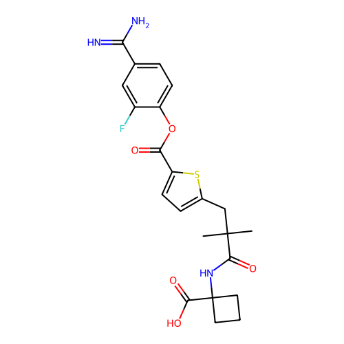 Chemical structure of BindingDB Monomer ID 308520