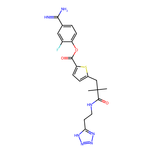 Chemical structure of BindingDB Monomer ID 308528