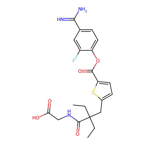 Chemical structure of BindingDB Monomer ID 308547